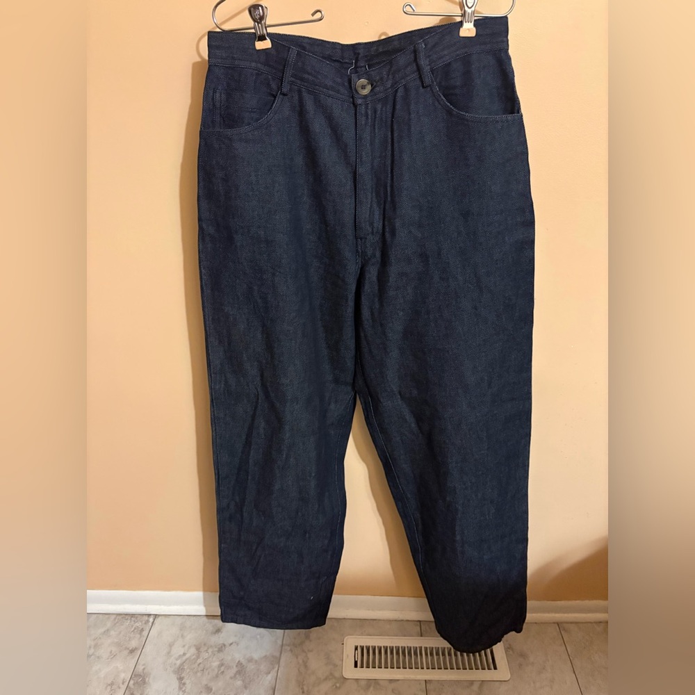 Laude the Label Dark Wash Wide Leg Jeans